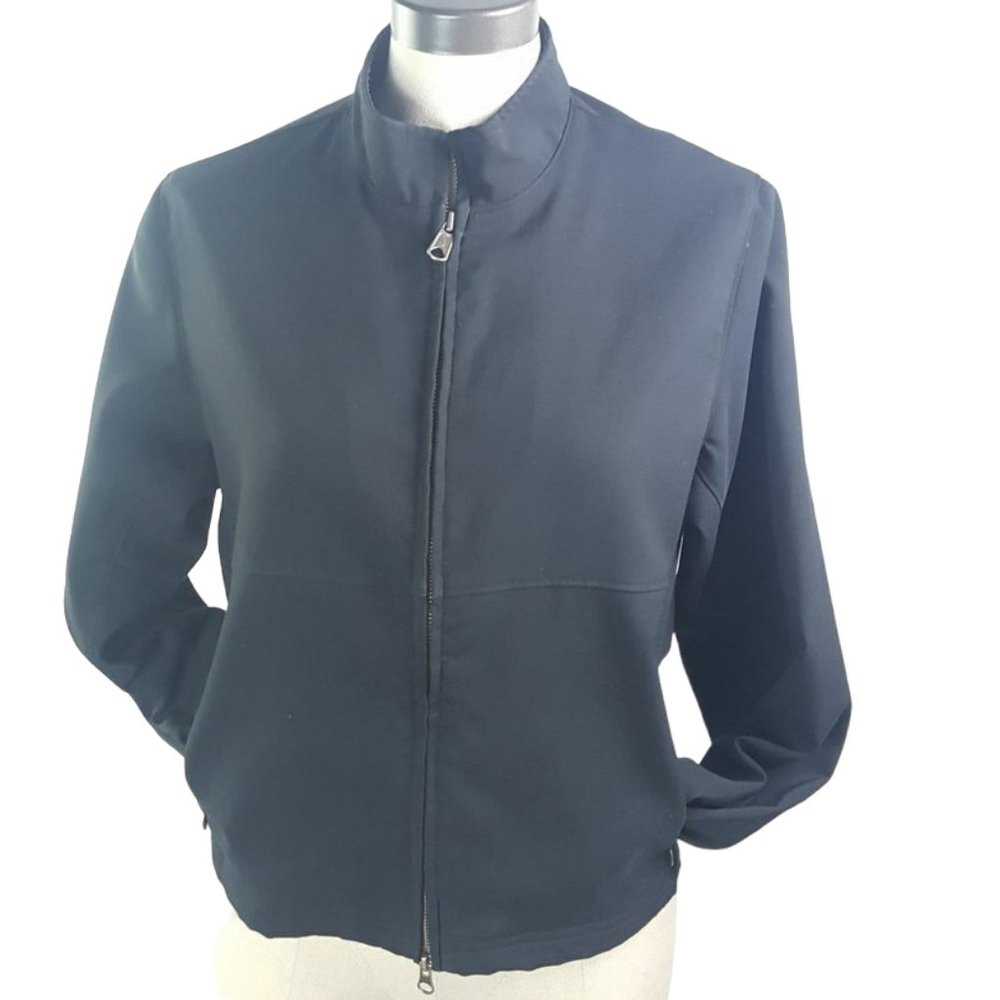 Nike Zip Up Jacket Black Men sz M